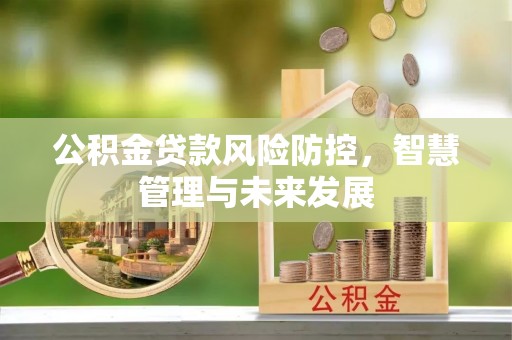 唐山公积金贷款风险防控，智慧管理与未来发展