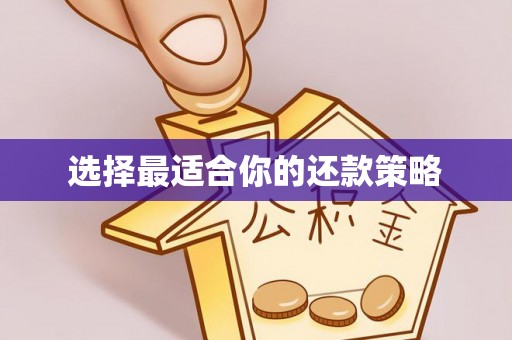 唐山选择最适合你的还款策略
